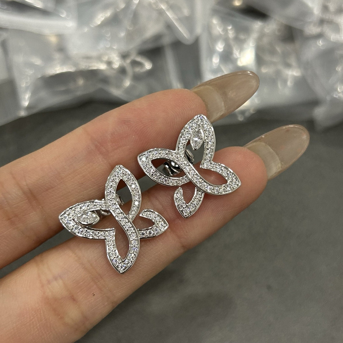 Unbranded Butterfly Earrings