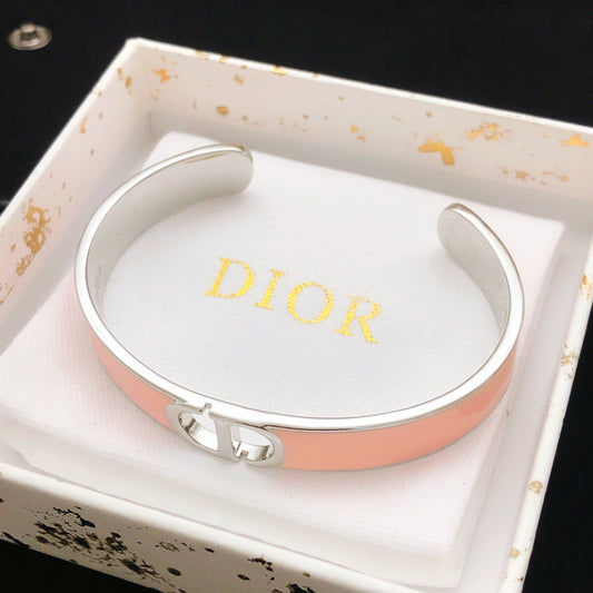 Dior Pink Brass Bracelet