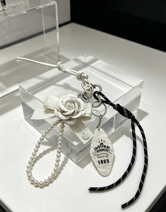 Chanel Vintage-Finish Keychain