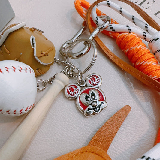 Dior Vintage-Finish Keychain