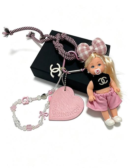 Chanel Vintage-Finish Keychain