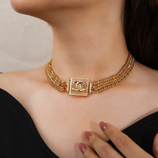 Chanel Brass Necklace