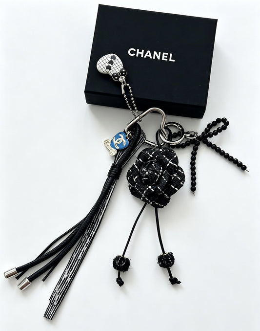 Chanel Vintage-Finish Keychain