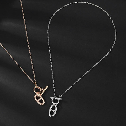 Hermes Gold Necklace
