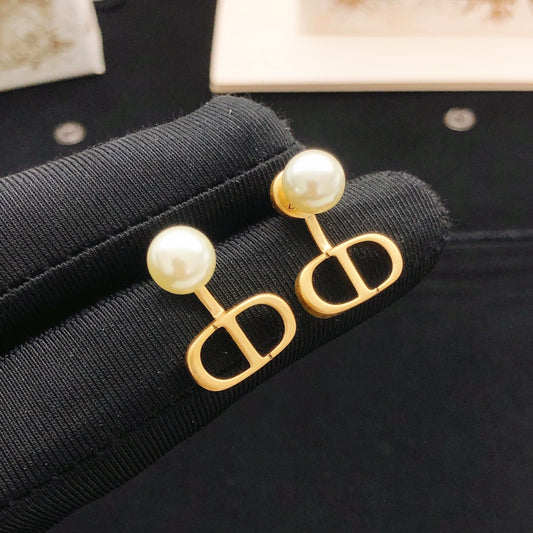 Dior Brass Earrings
