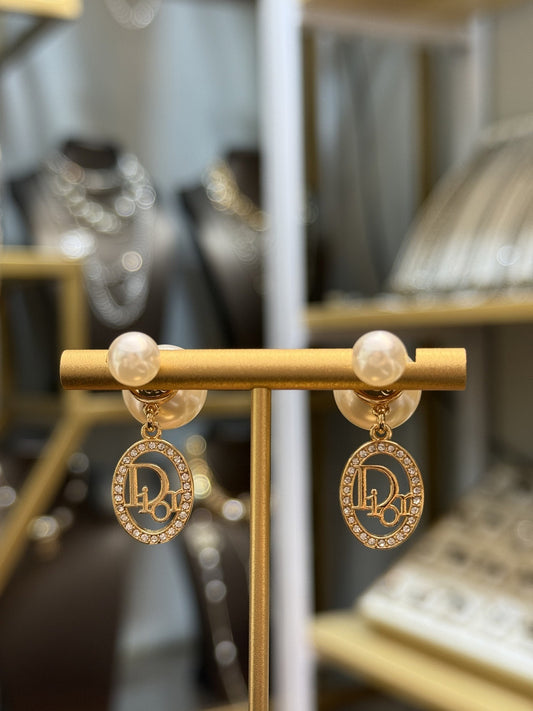Dior Pearl Earrings