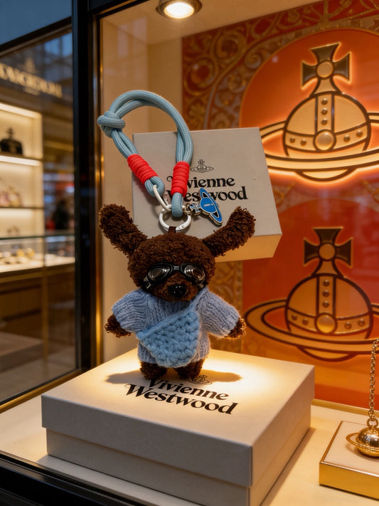 Vivienne Westwood Vintage-Finish Keychain