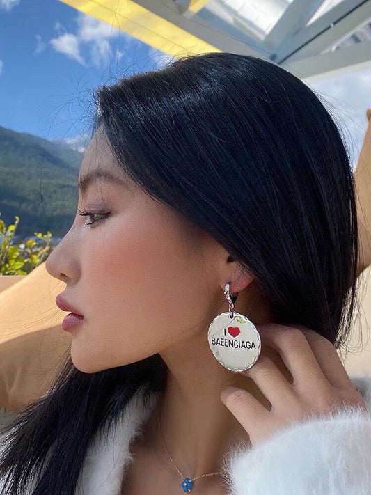 Balenciaga Brass Earrings