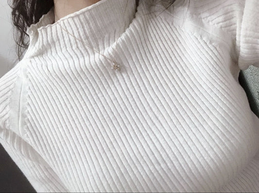 Tiffany & Co. White Brass Necklace