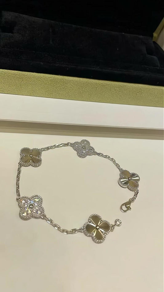 Van Cleef & Arpels Gold Clover Bracelet