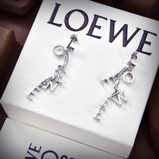 Loewe Logo Earrings