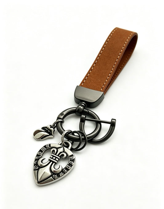 Chrome Hearts Vintage-Finish Keychain