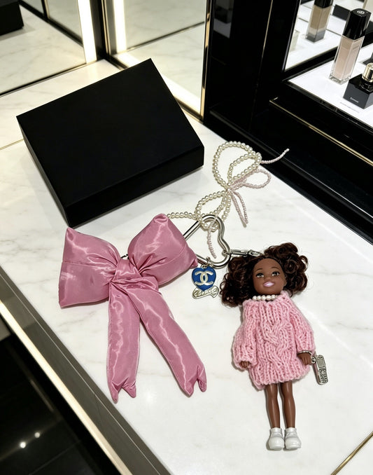 Chanel Vintage-Finish Keychain