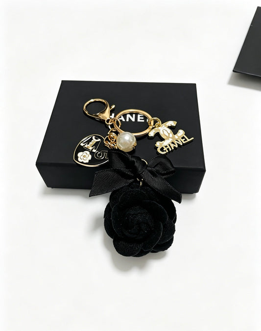 Chanel Vintage-Finish Keychain