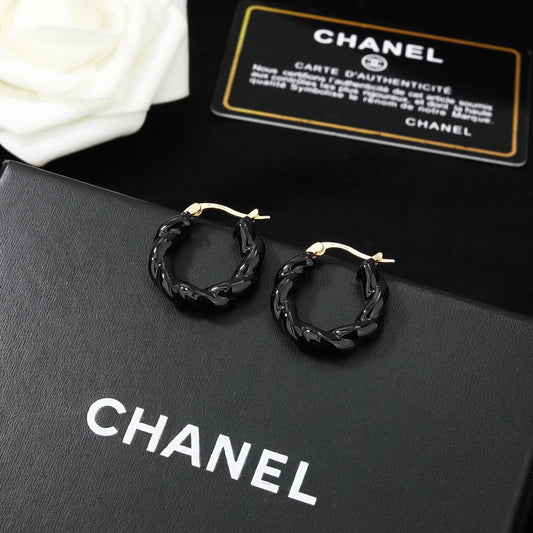 Bottega Veneta Enamel Earrings