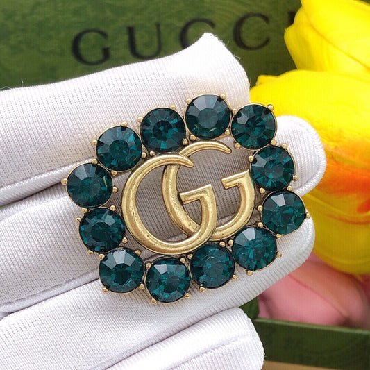 Gucci Vintage-Finish Brooch
