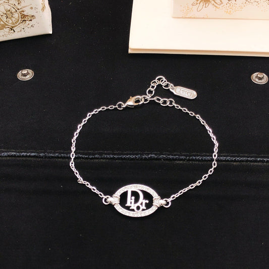 Dior Brass Round Bracelet