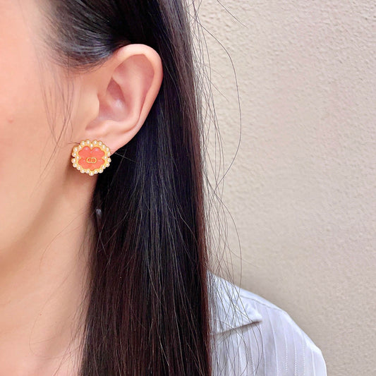 Dior Brass Earrings