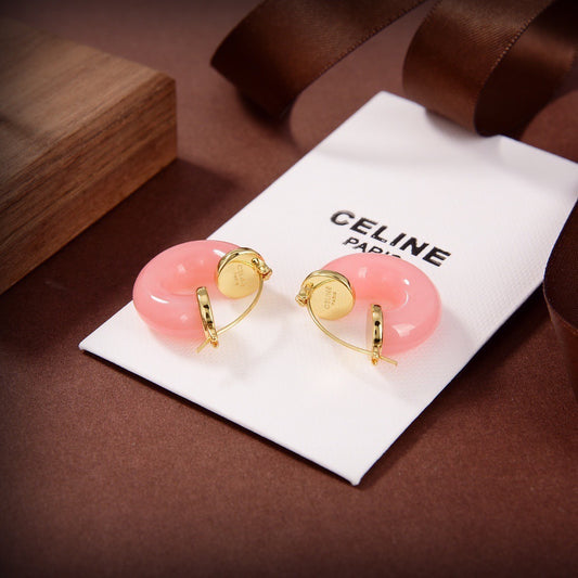 Celine Brass Earrings