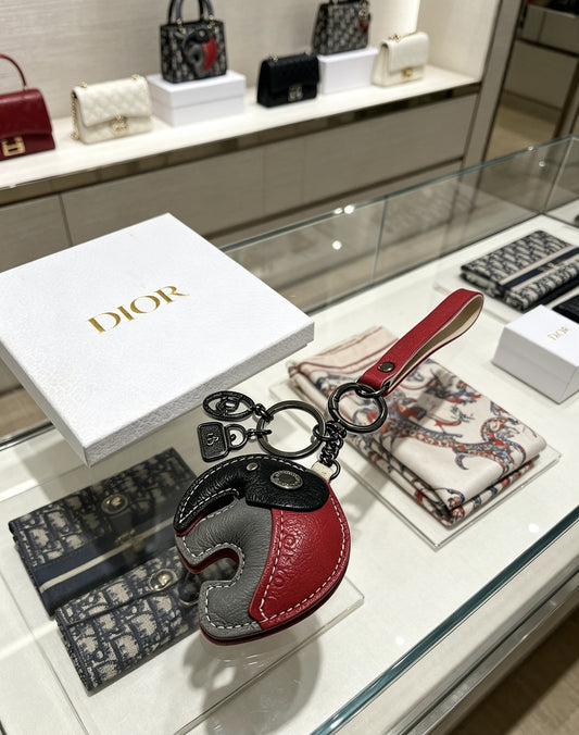 Dior Vintage-Finish Keychain