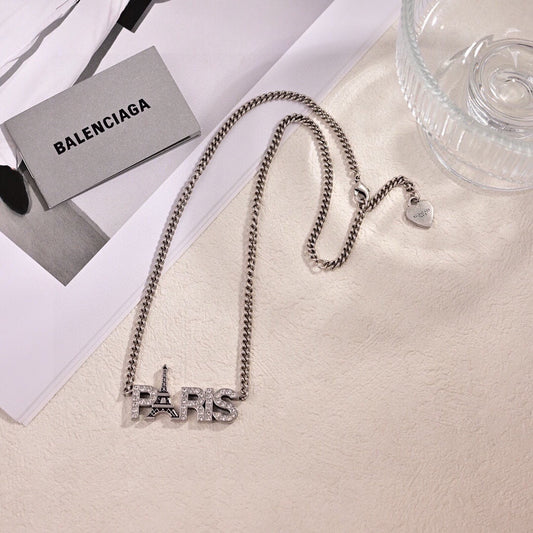 Balenciaga Brass Necklace