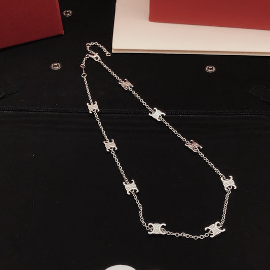 Celine Brass Necklace