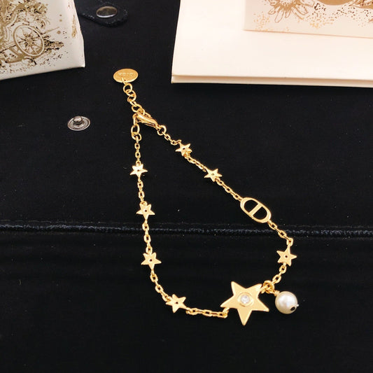 Dior Brass Star Bracelet