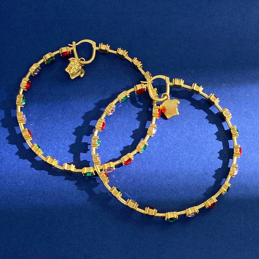 Versace Brass Medusa Necklace