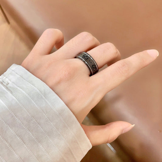Gucci Brass Double G Ring