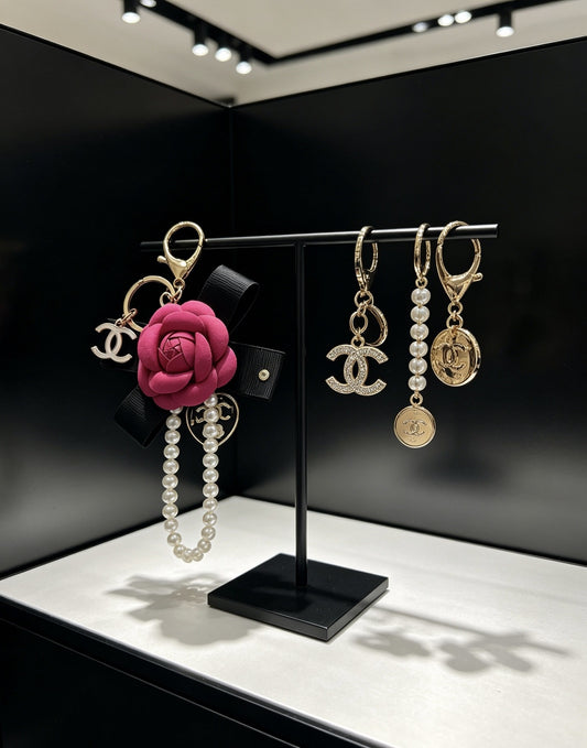 Chanel Vintage-Finish Keychain