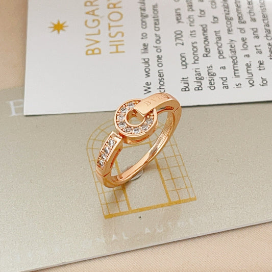 Bvlgari Brass Round Ring