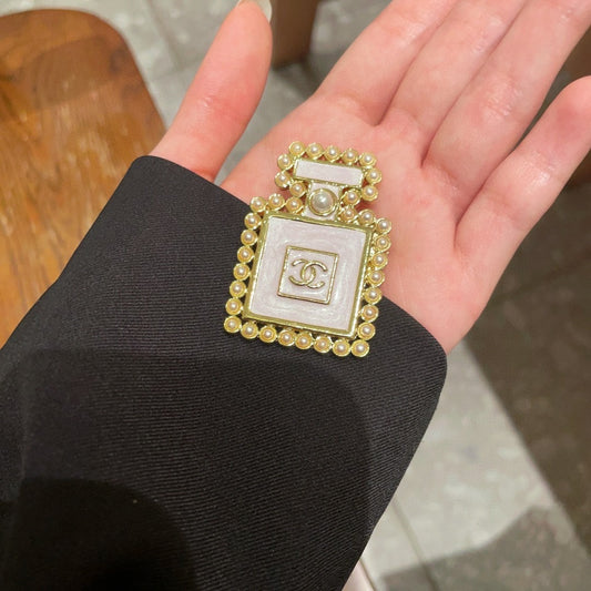 Chanel Pearl Brooch