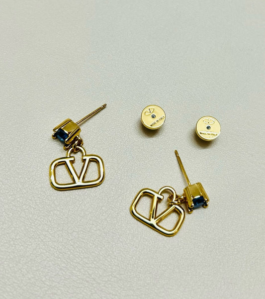 Valentino Gold Earrings