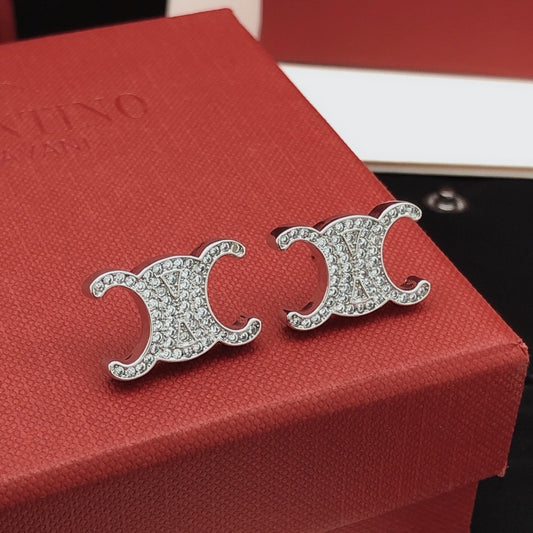 Celine Brass Earrings