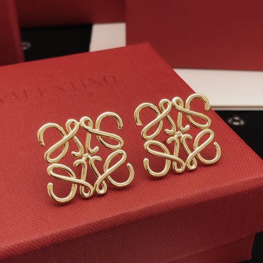 Loewe Brass Earrings