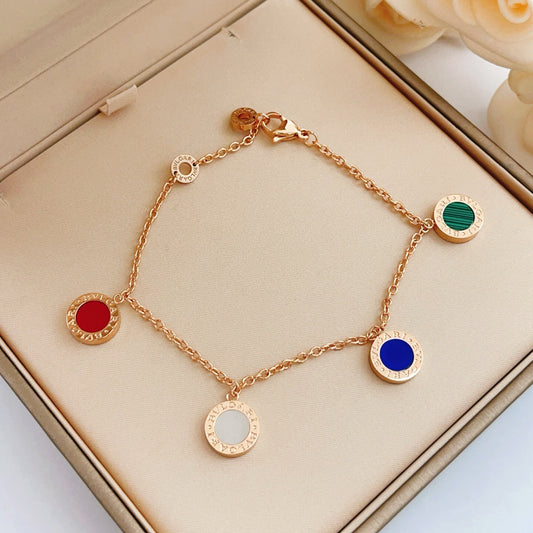 Bvlgari Brass Tassel Bracelet