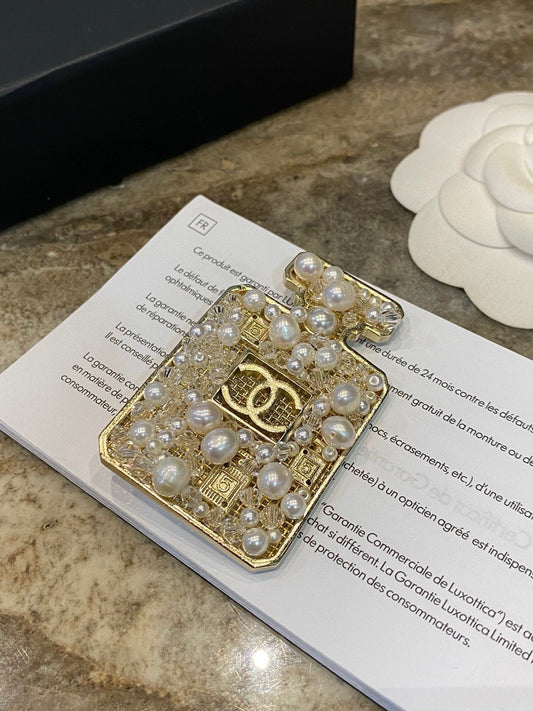 Chanel Openwork Brooch