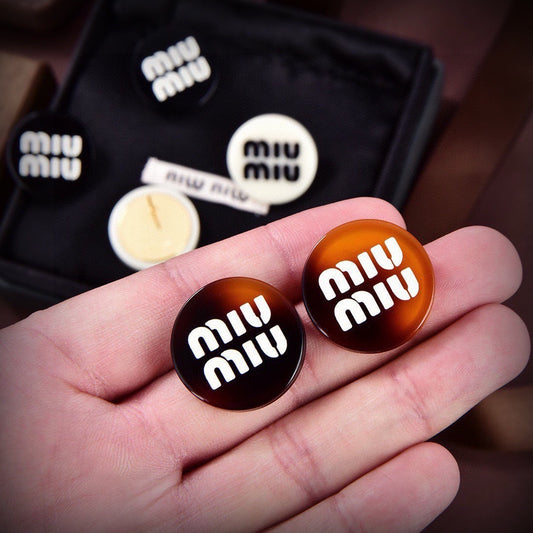 Miu Miu Brass Earrings