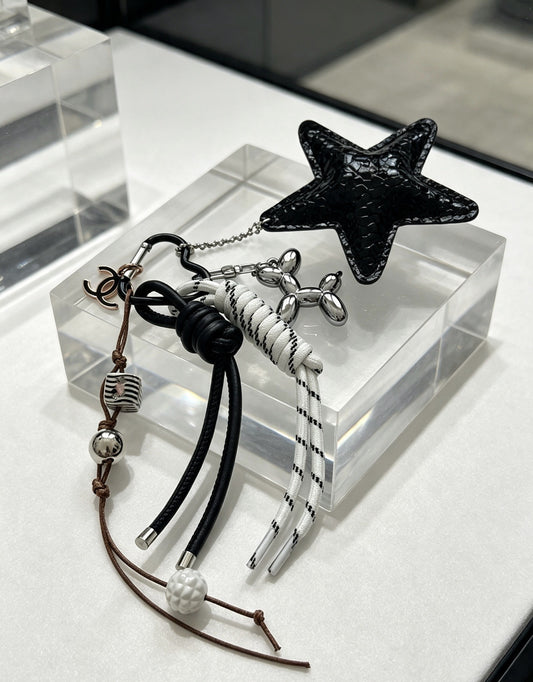 Chanel Vintage-Finish Keychain