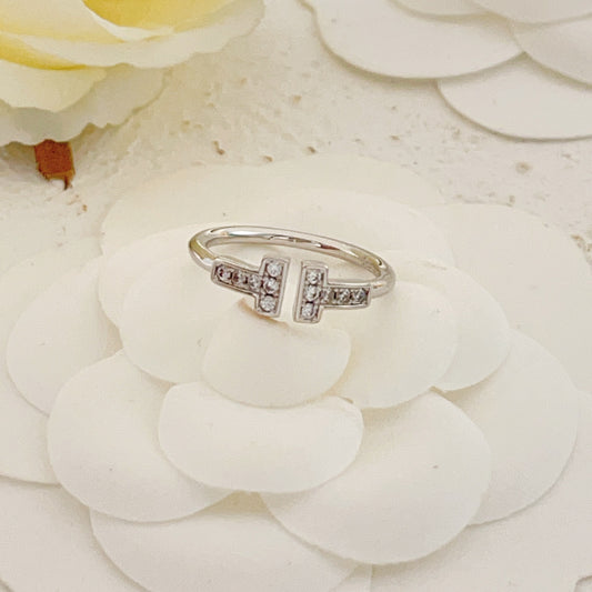 Tiffany & Co. Silver Brass Ring