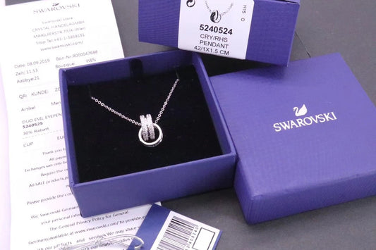 Swarovski Gold Crystal Necklace