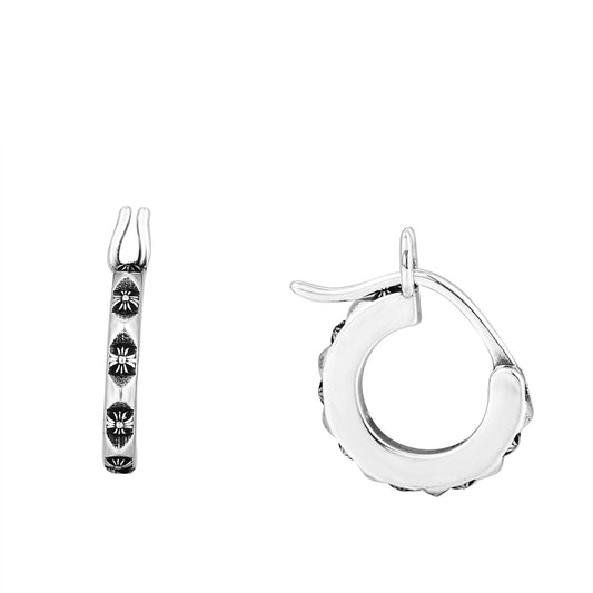 Chrome Hearts Vintage-Finish Earrings