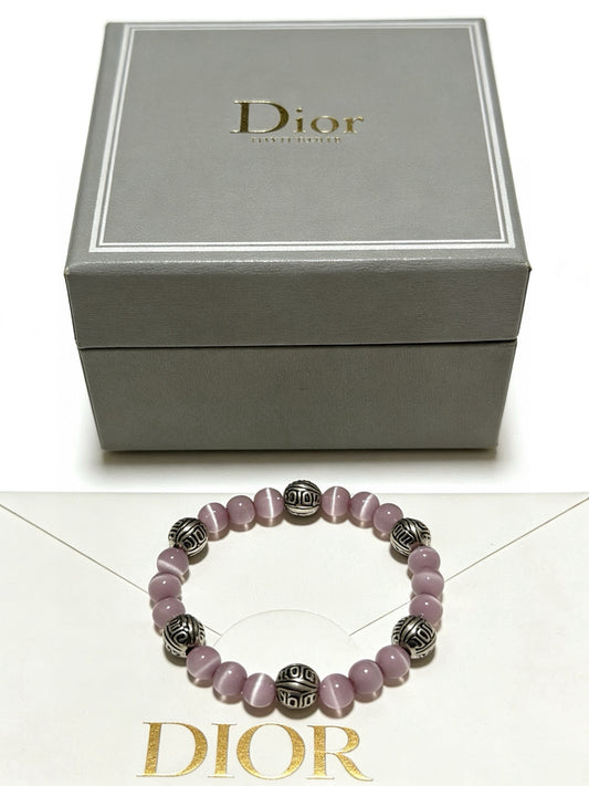 Dior Sterling Silver Vintage-Finish Bracelet