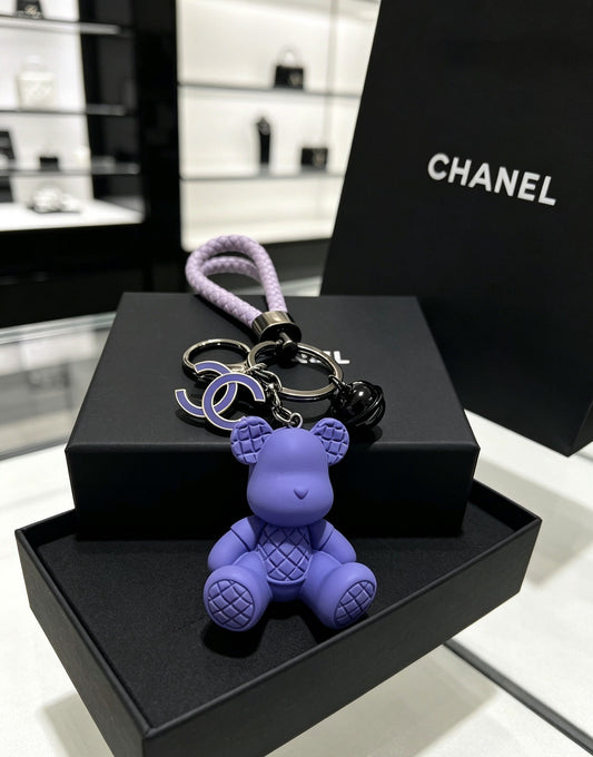 Chanel Vintage-Finish Keychain