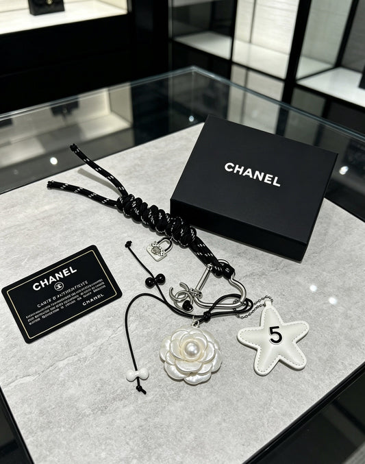 Chanel Vintage-Finish Keychain