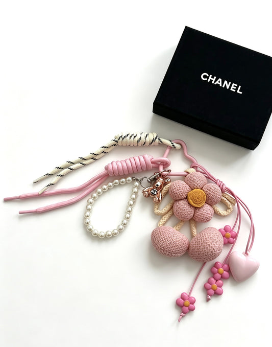 Chanel Vintage-Finish Keychain