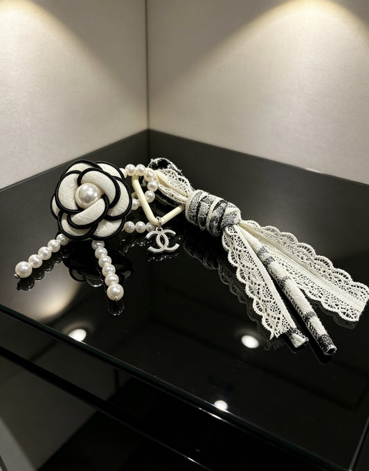 Chanel Vintage-Finish Keychain