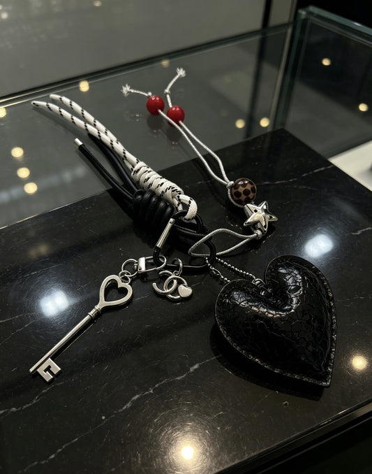 Chanel Vintage-Finish Keychain