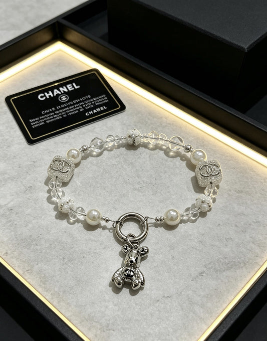 Chanel Vintage-Finish Keychain