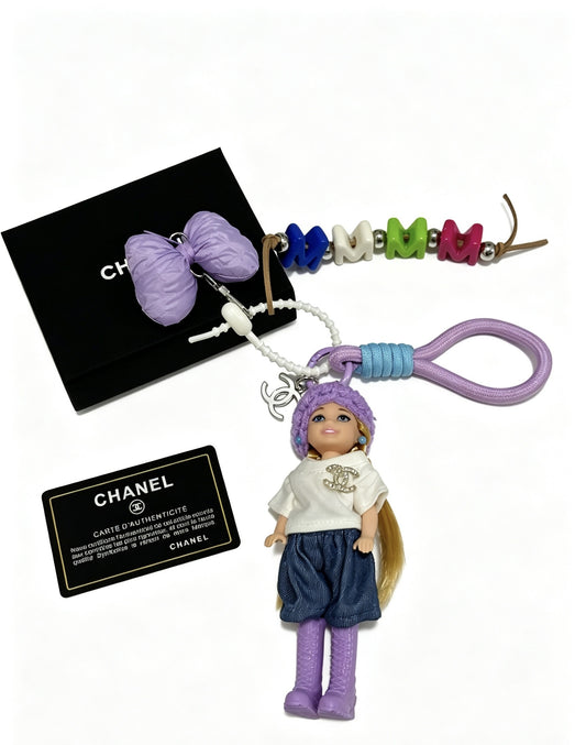 Chanel Vintage-Finish Keychain